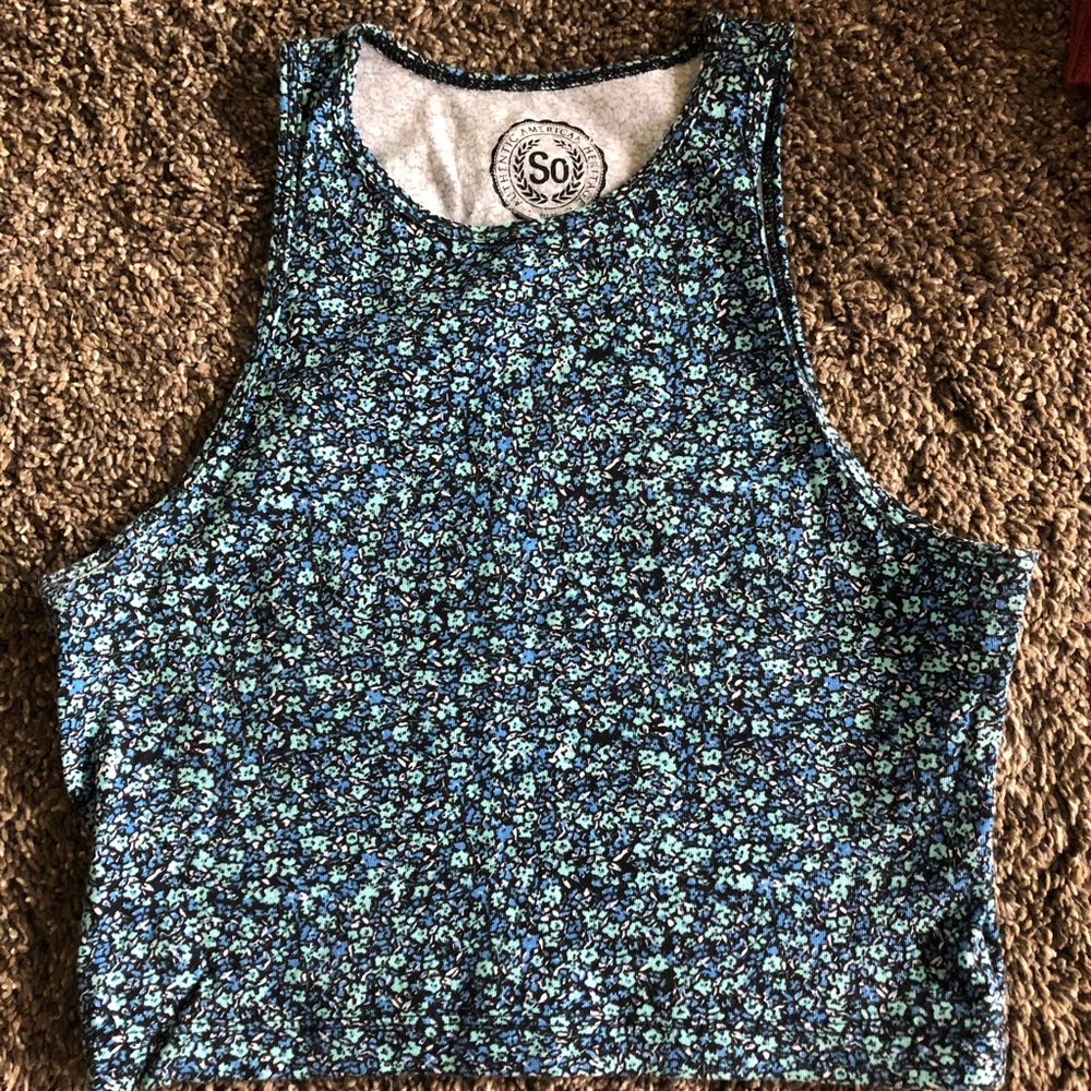 Floral Crop Top